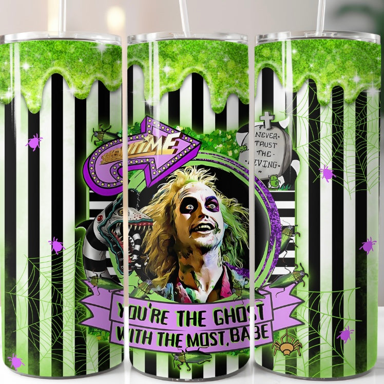 Beetlejuice 20oz Skinny Tumbler