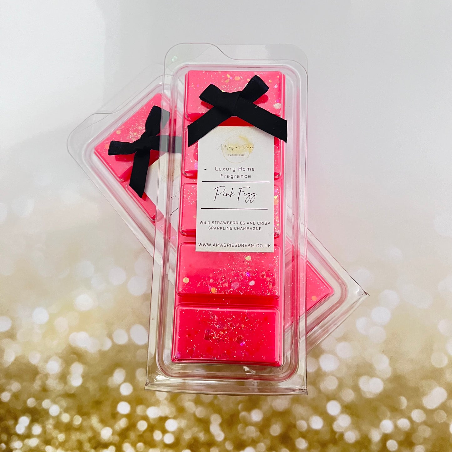 Pink Fizz Wax Melt Snap Bar