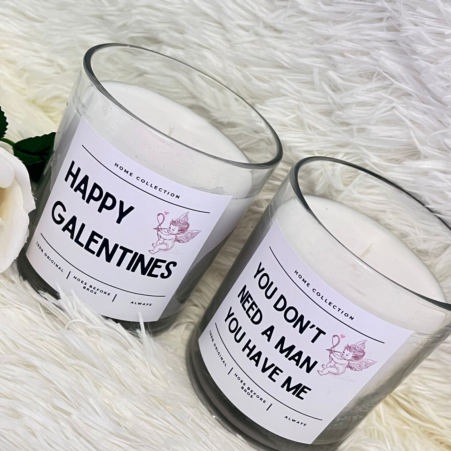 Galentine candles