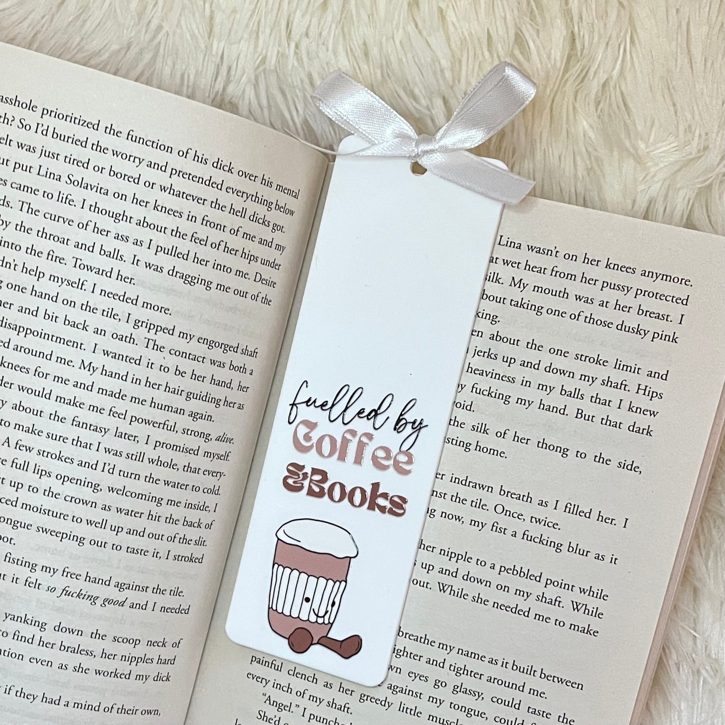 Fuelled by Coffee and Books Bookmark