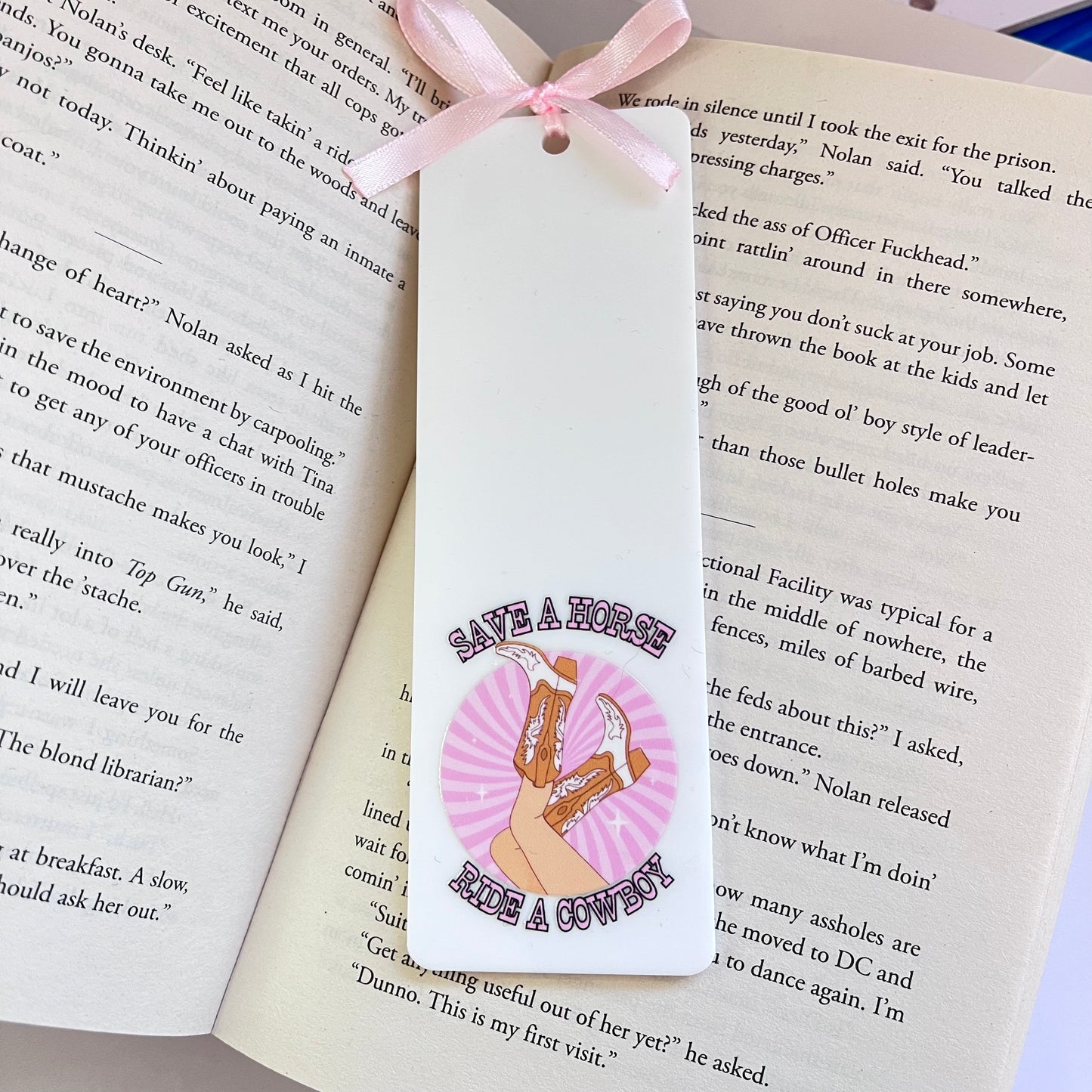 Cowboy Romance Bookmark