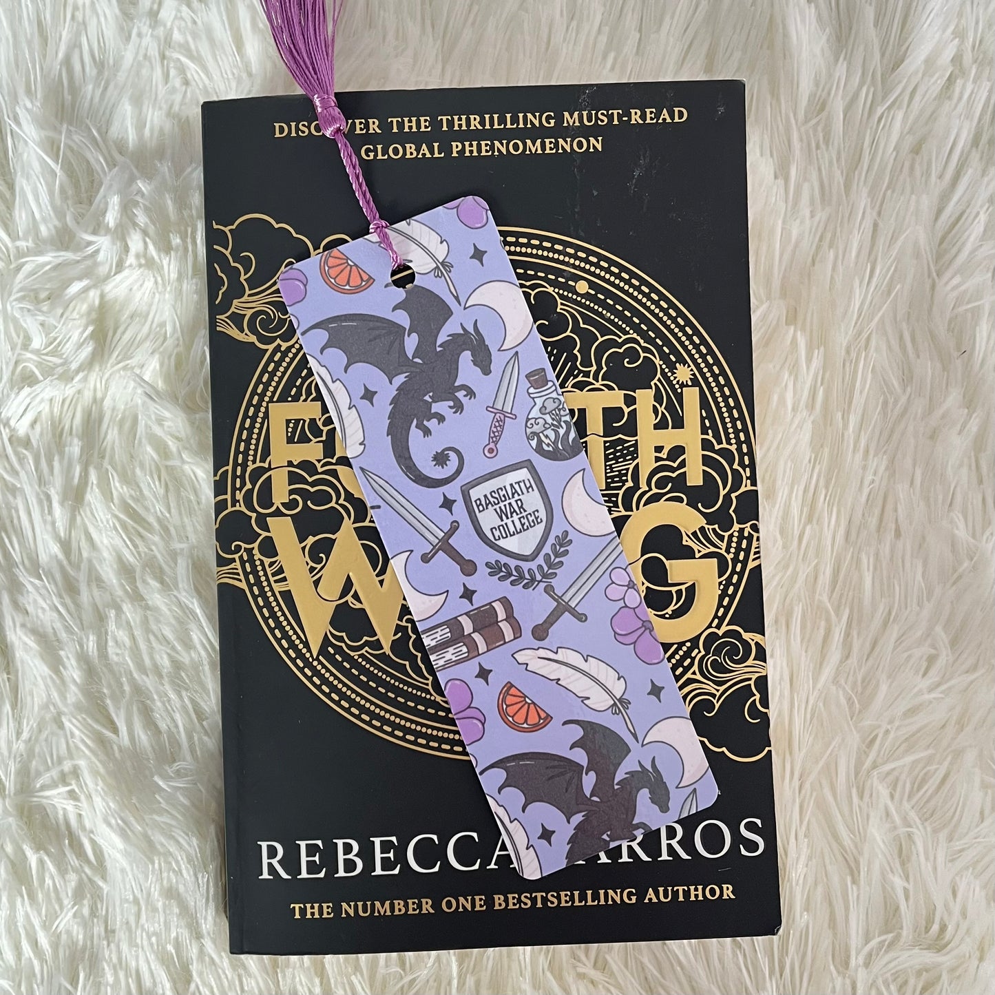 Fourth Wing Bookmark