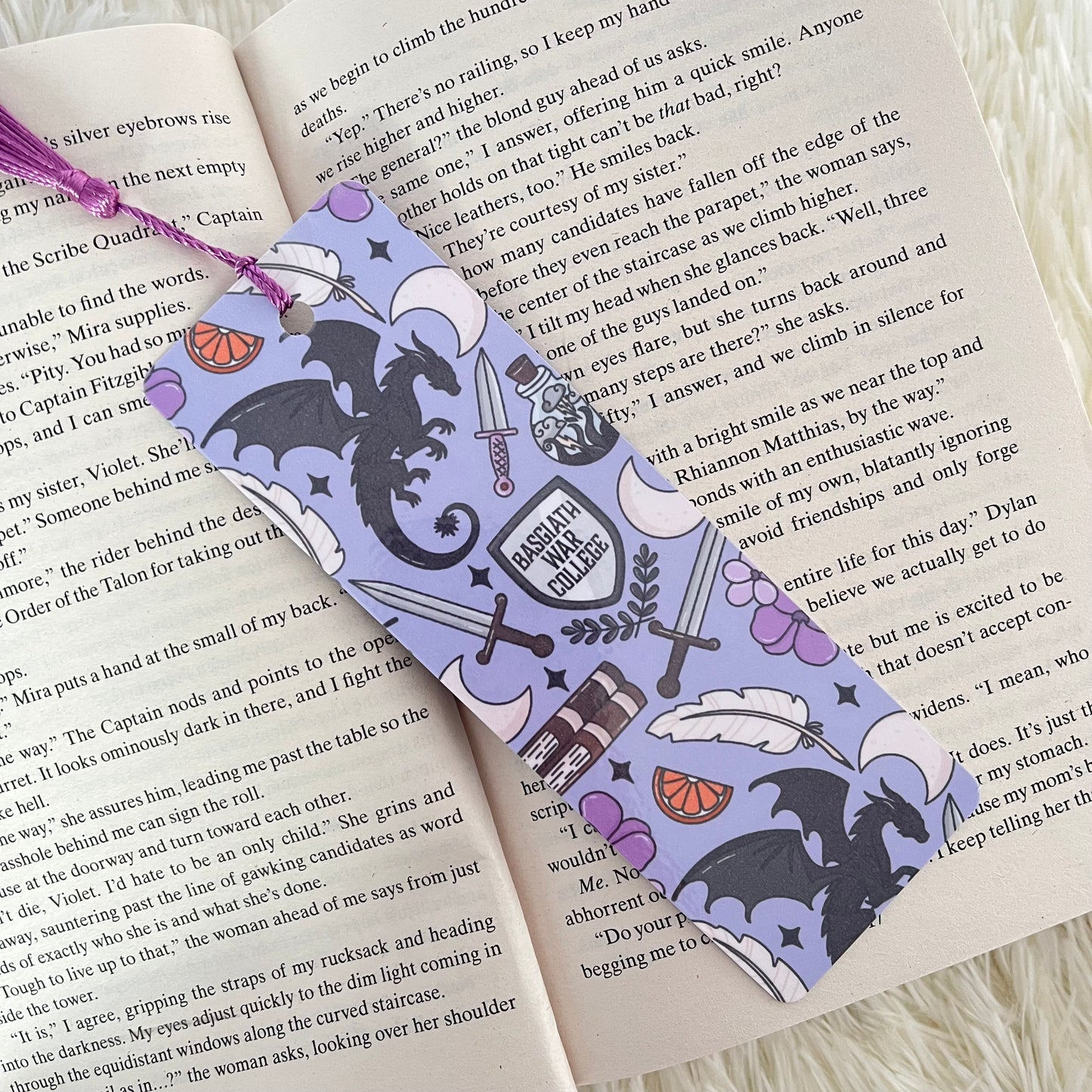 Fourth Wing Bookmark