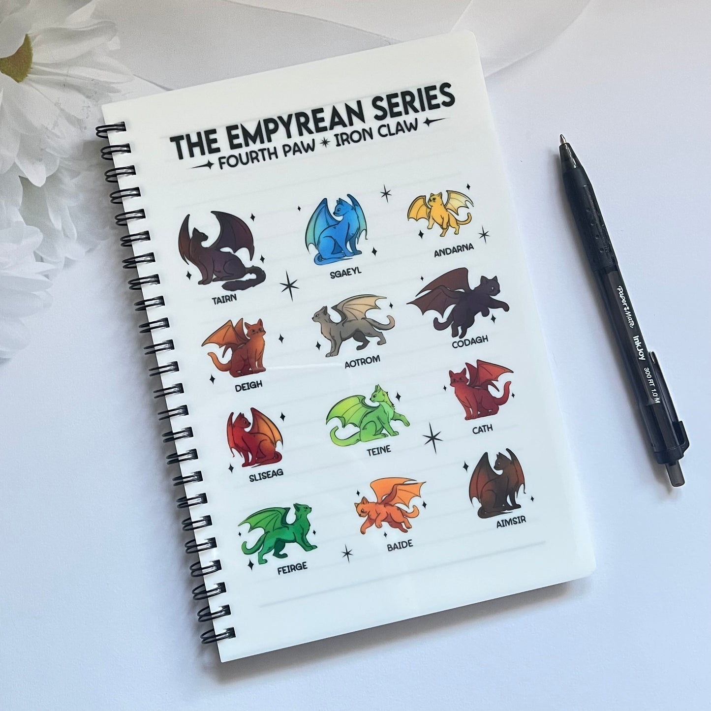 Fourth Wing Notebook