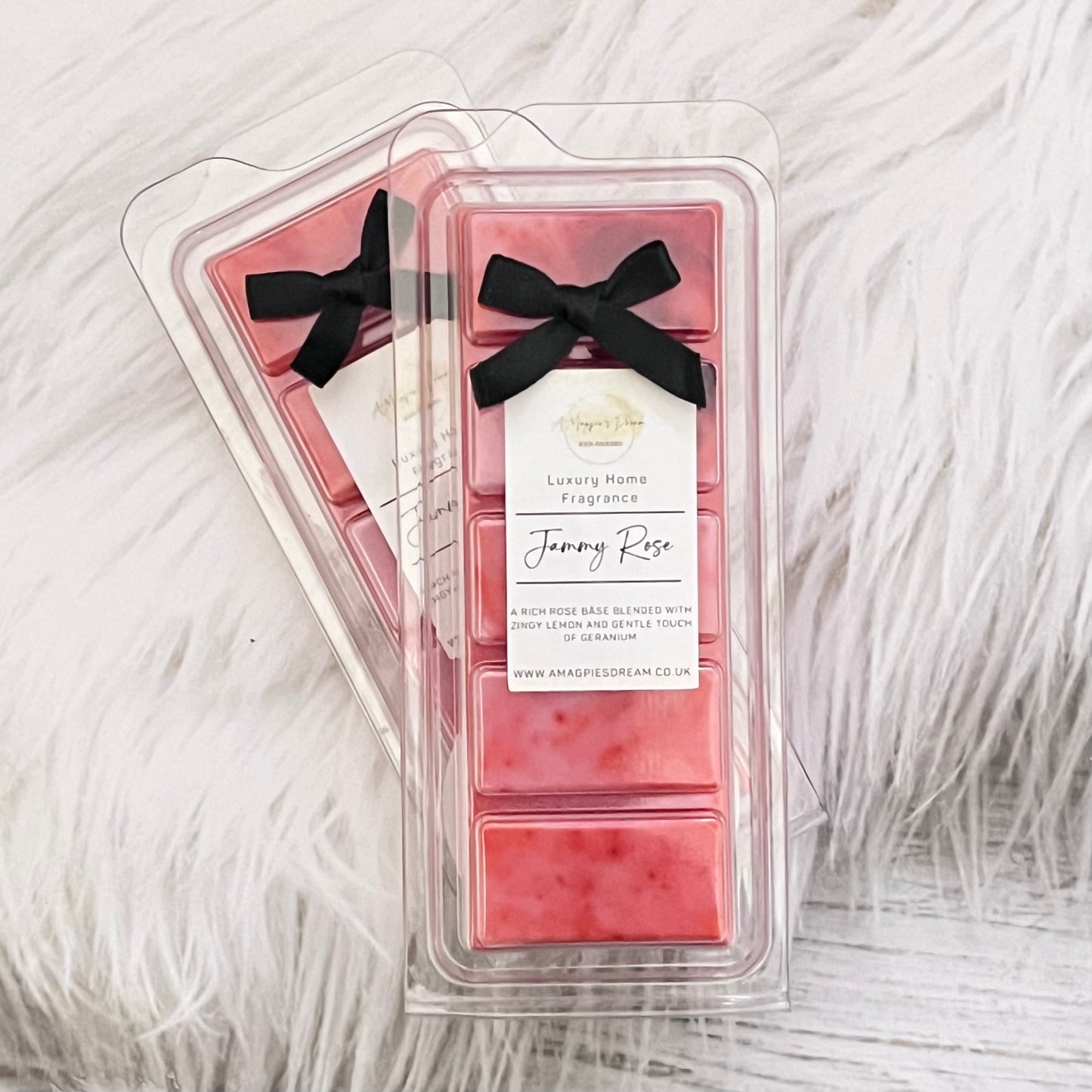 Jammy Rose Wax Melt Snap Bar