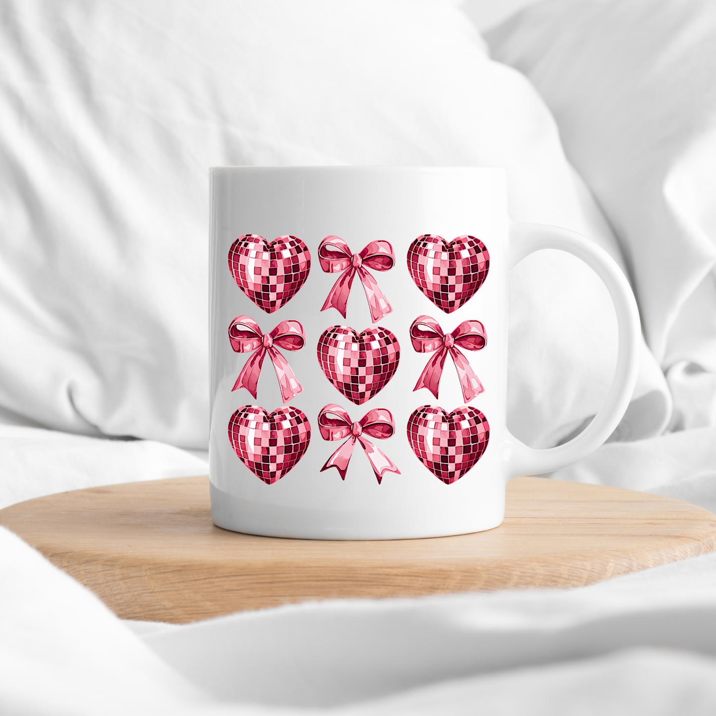 Hearts and Bows Mug