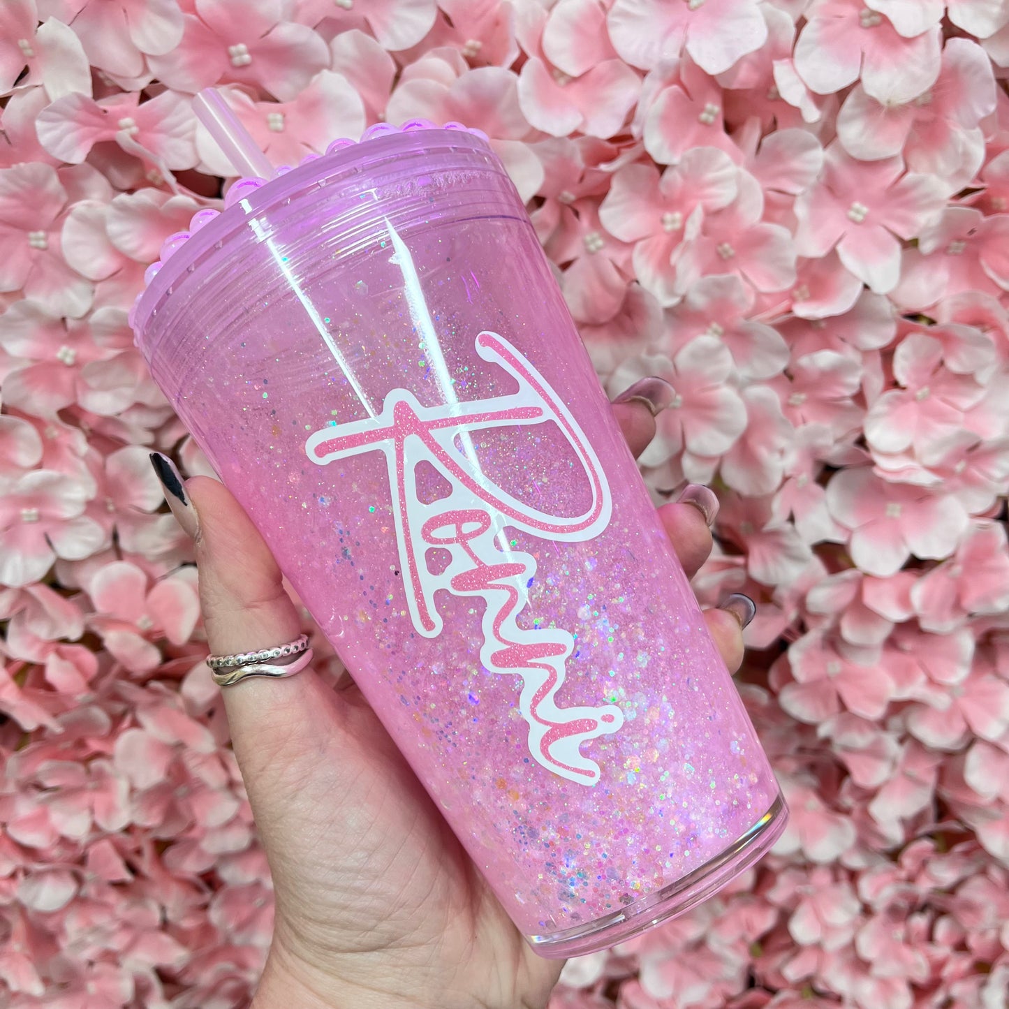 Personalised Snowglobe Tumbler