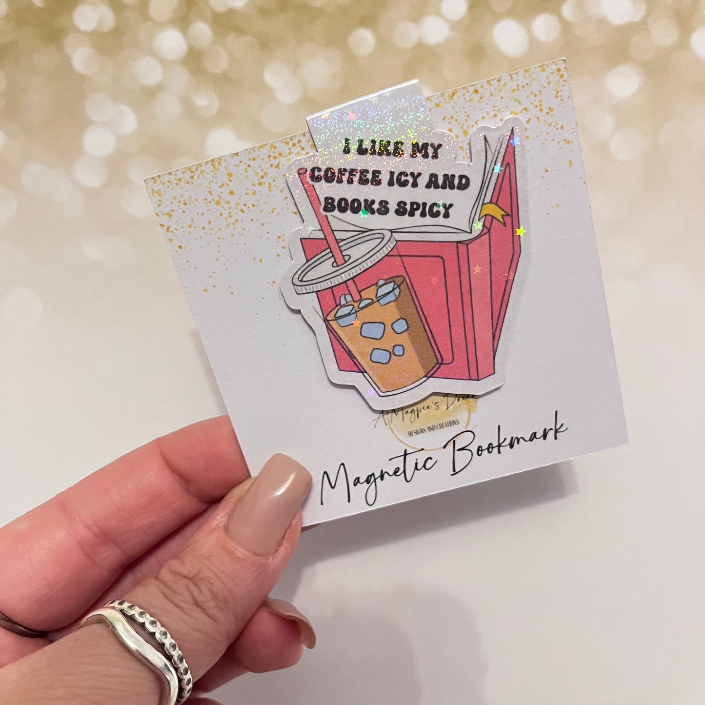Spicy Magnetic bookmark