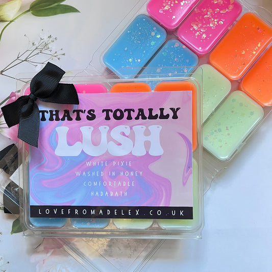 That’s Totally Lush Wax Melt collection
