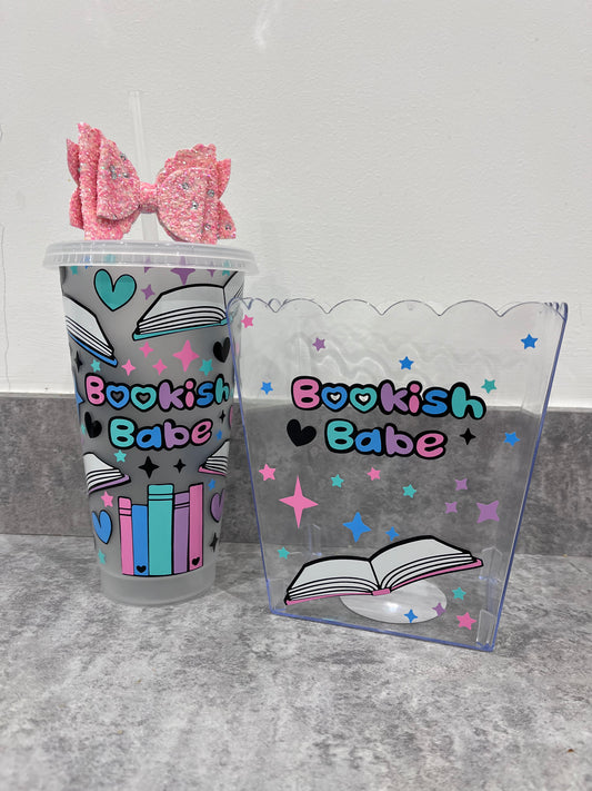 Bookish Babe Cold Cup and Snack Pot