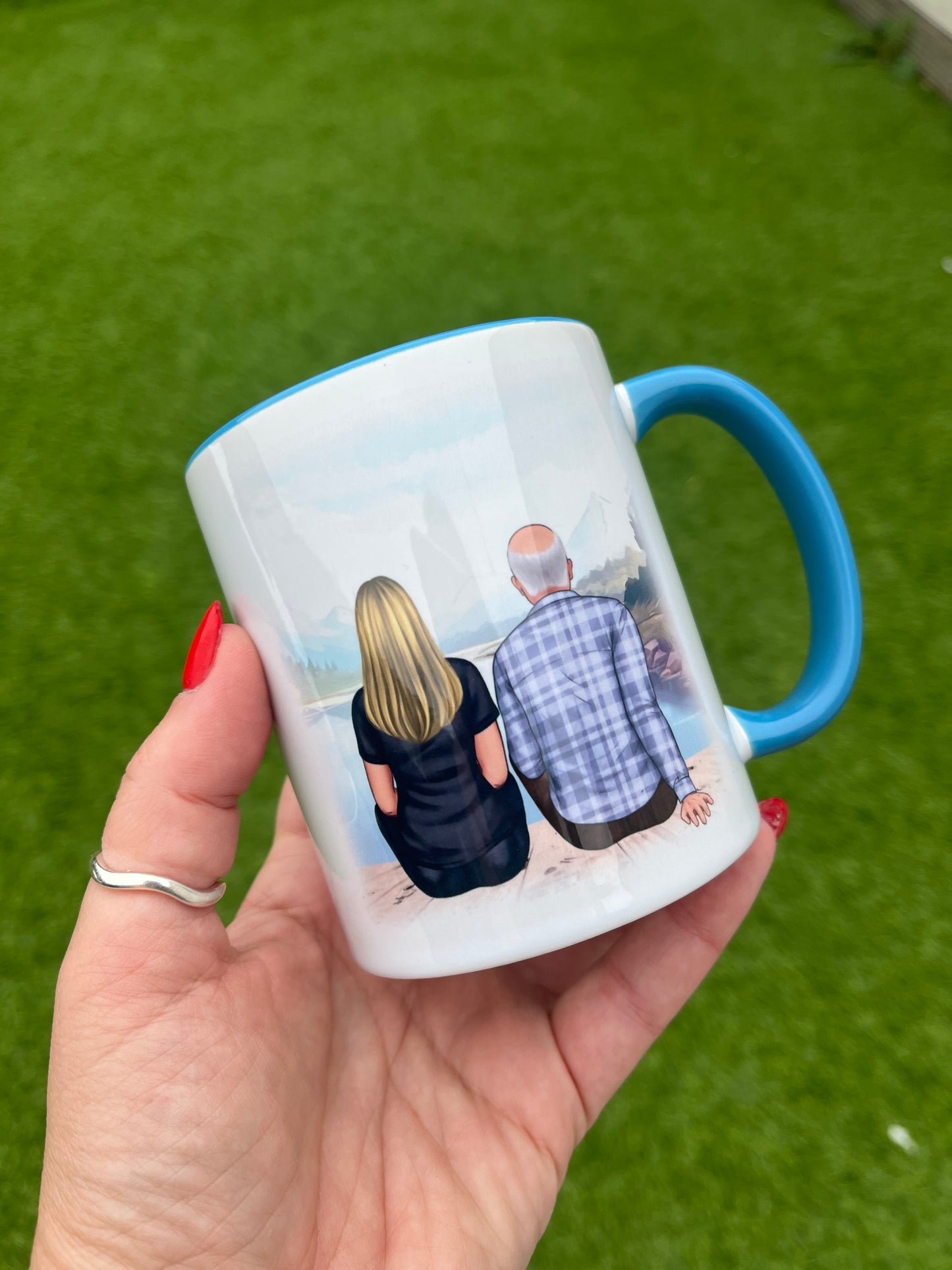 Personalised Birthday Mug for Dad or Grandad