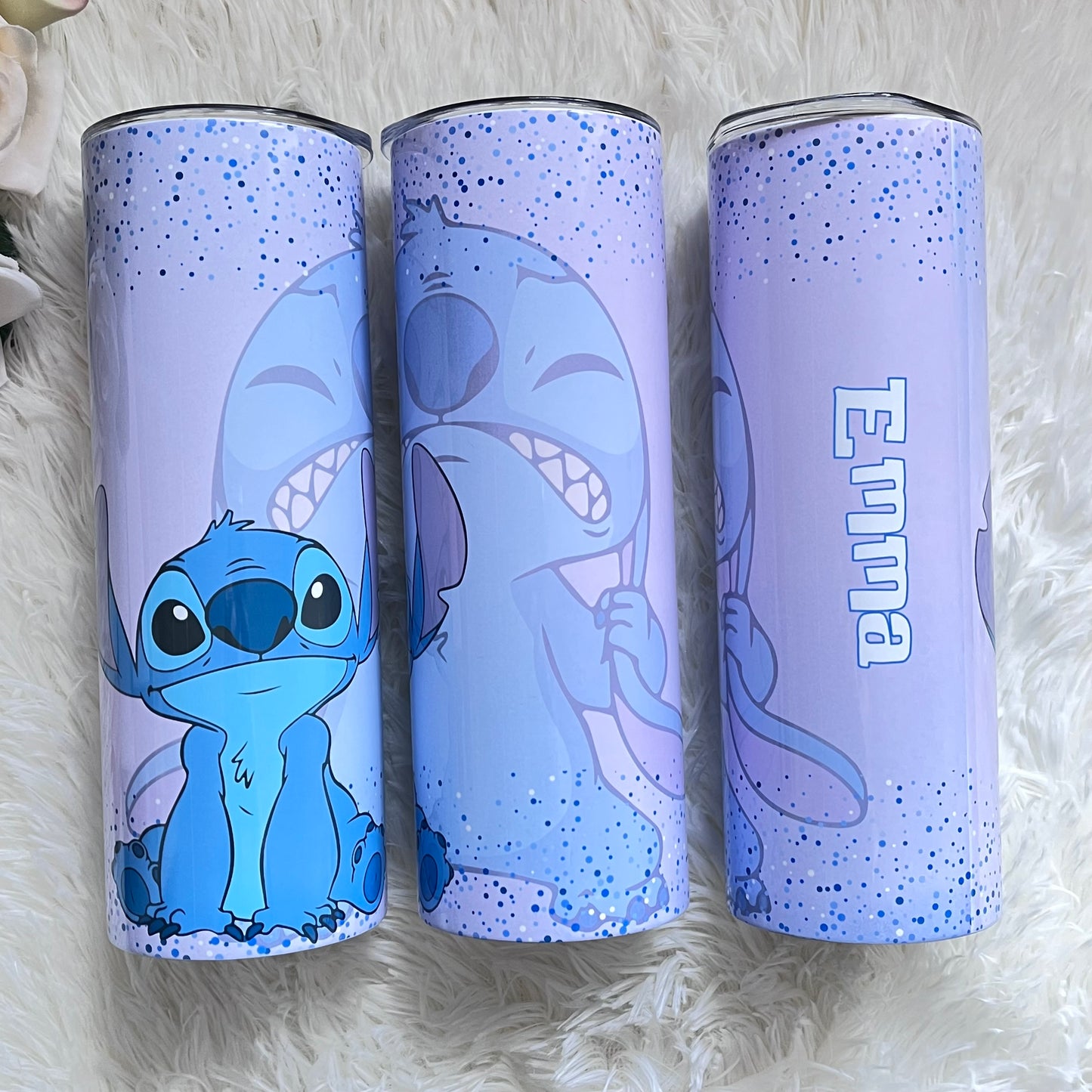 Personalised Blue Alien Tumbler