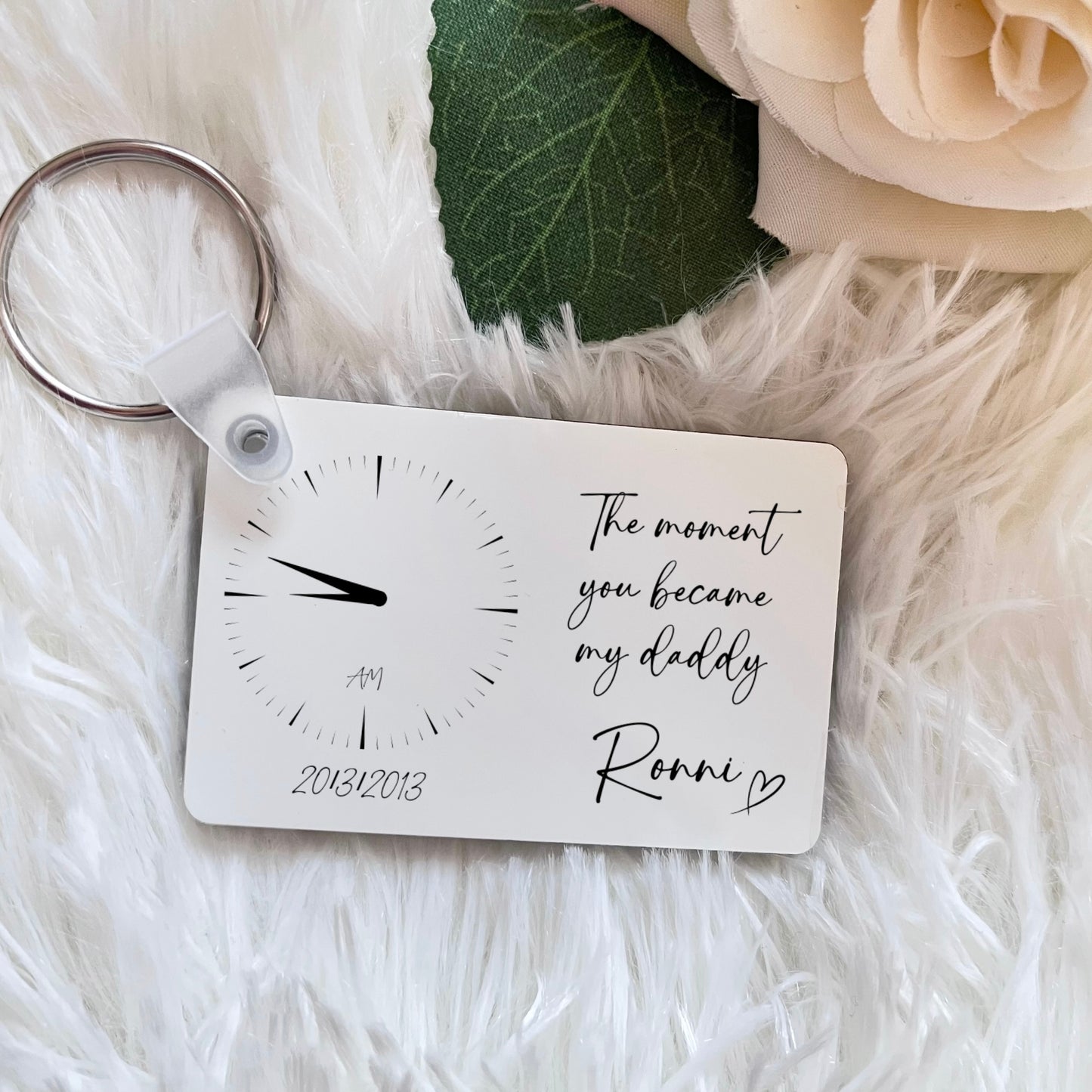 Personalised the Moment you became my Mummy / Daddy