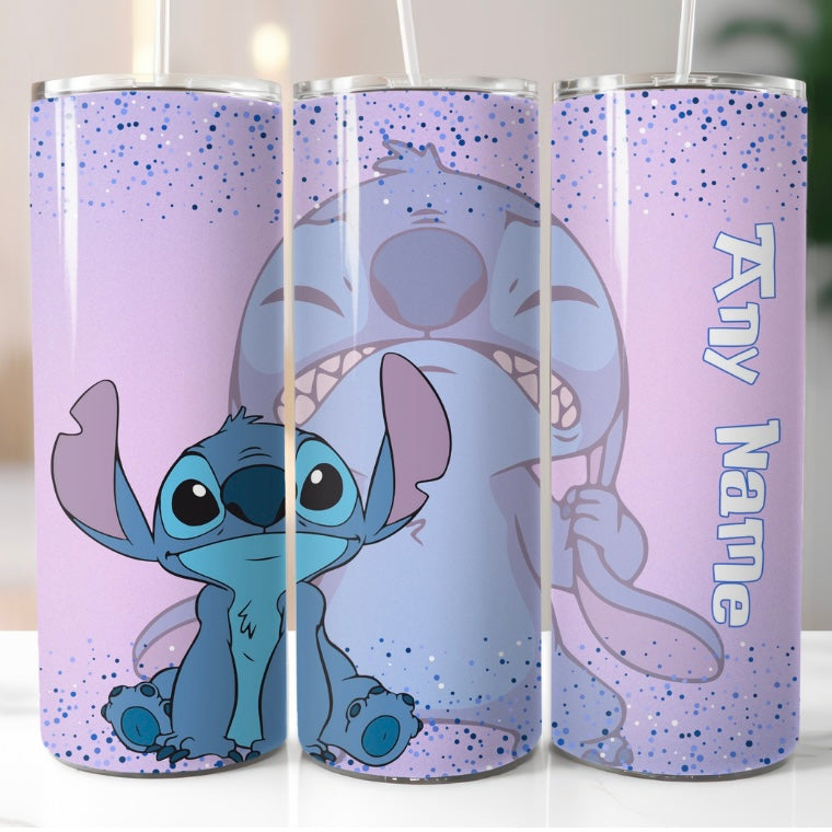 Personalised Blue Alien Tumbler