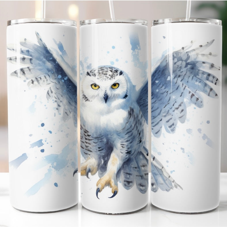 Snowy Owl Hedwig 20oz Tumbler