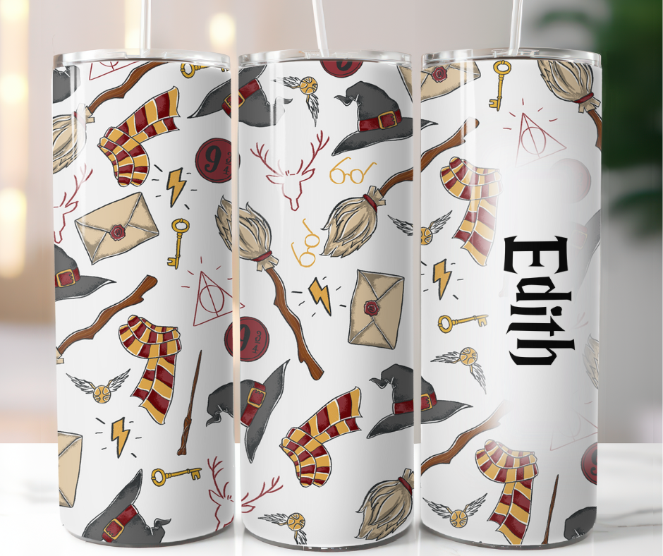 Personalised Wizard 20oz Tumbler