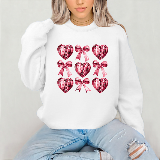 Hearts and Bows Sweatshirt