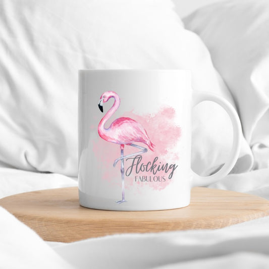 Flocking Fabulous Flamingo Mug